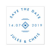 Individuelle Namen rund um moderne Minimalistisch Permastempel (Design)