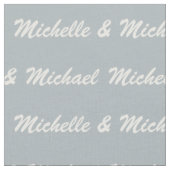 Individuelle Namen u. das Gewebe des Farbpaares Stoff (Nahaufnahme)