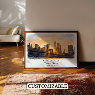 Individuelle New York City Wandkunst, New York Pos Poster