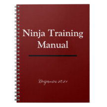 Individuelle Ninja Training Manual Red