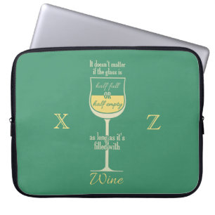 Individuelle Notebook-Ärmel aus Weißwein Laptopschutzhülle