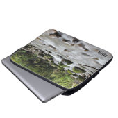 Individuelle Notebook-Ärmel für Forest Stream Laptopschutzhülle (Vorne Knopf)