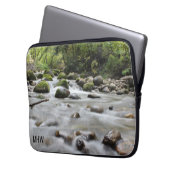 Individuelle Notebook-Ärmel für Forest Stream Laptopschutzhülle (Vorderseite Links)
