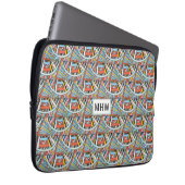 Individuelle Notebook-Ärmel mit abstraktem Muster Laptopschutzhülle (Vorne Rechts)