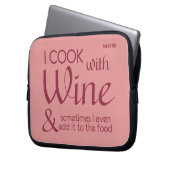 Individuelle Notebook-Ärmel mit Weinangebot Laptopschutzhülle (Vorderseite Links)