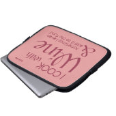 Individuelle Notebook-Ärmel mit Weinangebot Laptopschutzhülle (Vorne Knopf)