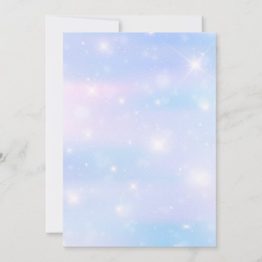 Individuelle Ocean Theme Party Card Einladung (Rückseite)