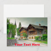 Individuelle Österreich-Karte (Vorne/Hinten)