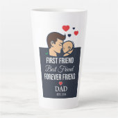 Individuelle Papa-Kaffeetasse Milchtasse (Vorderseite)