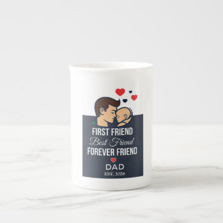 Individuelle Papa-Kaffeetasse Porzellantasse