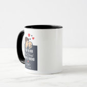 Individuelle Papa-Kaffeetasse Tasse (Vorderseite Links)