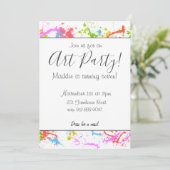 Individuelle Party Einladung (Stehend Vorderseite)