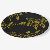 Individuelle Party Papier Teller 🎉 🍽 - Stilvoll (Schrägansicht)