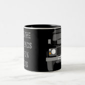 Individuelle Personalisierung der klassischen Land Zweifarbige Tasse (Mittel)