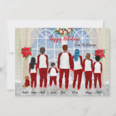 Individuelle Personalisierung der Weihnachtskarte Einladung (Vorderseite)