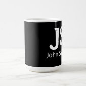 Individuelle persönliche Initialen Kaffeetasse (Mittel)