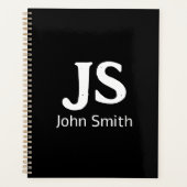 Individuelle persönliche Initialen Planer (Vorderseite)