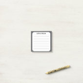 Individuelle Persönlichkeit Post-it Klebezettel (Auf Schreibtisch)