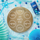 Individuelle Pesach Seder Teller für jedermann (Party)