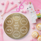 Individuelle Pesach Seder Teller für jedermann (Party)