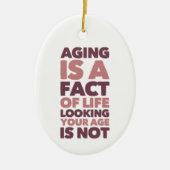 Individuelle Pflege der Haut Keramik Ornament (Vorne)