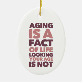 Individuelle Pflege der Haut Keramik Ornament