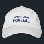Individuelle Pickleball Sport Ihre Stadt, Teamname Bestickte Baseballkappe<br><div class="desc">Die perfekte Sohle für Pickleball-Liebhaber.  Fügen Sie Ihre Stadt/Stadt-Position oder Team/Club-Namen hinzu,  um eine Art Pickleball-Cap zu erstellen.  Ideal für Teambearbeitung oder Turnierveranstaltungen.</div>