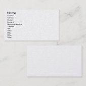 Individuelle Platinum-Visitenkarten Visitenkarte (Vorne/Hinten)