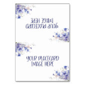 Individuelle Platzkarten Tischnummer (Vorderseite)