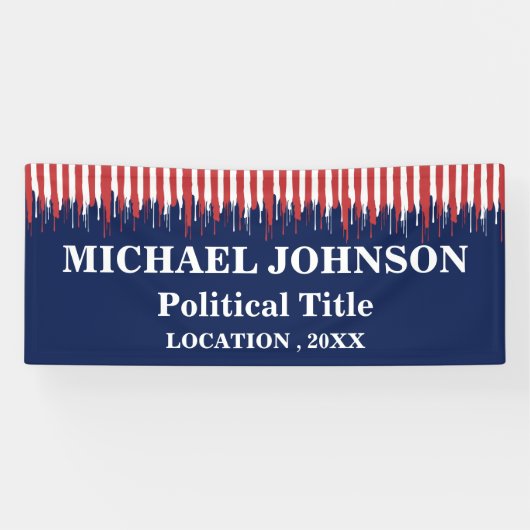 Individuelle politische Kampagne Banner (Horizontal)
