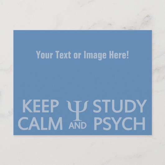 Individuelle Postkarte für Calm & Study Psych beha (Vorderseite)