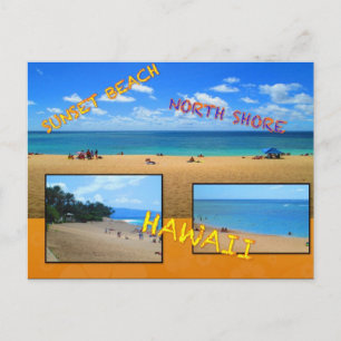 INDIVIDUELLE POSTKARTEN- HAWAII COLLAGE# 27 POSTKARTE