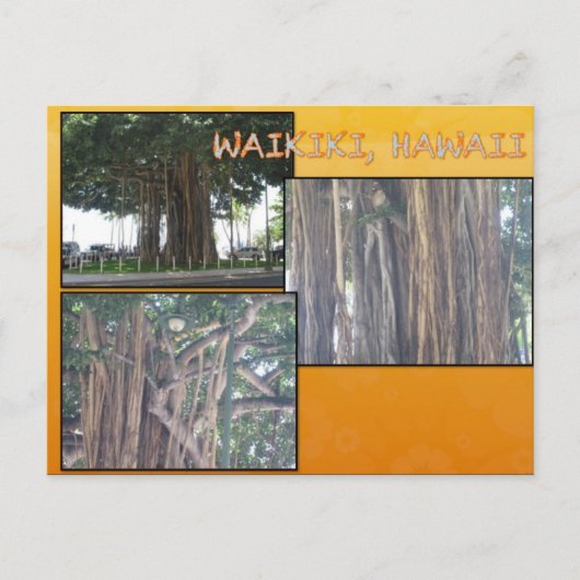INDIVIDUELLE POSTKARTEN - HAWAII-COLLAGE #4 (Vorderseite)
