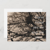 Individuelle Postkartenfotografie Postkarte (Vorne/Hinten)