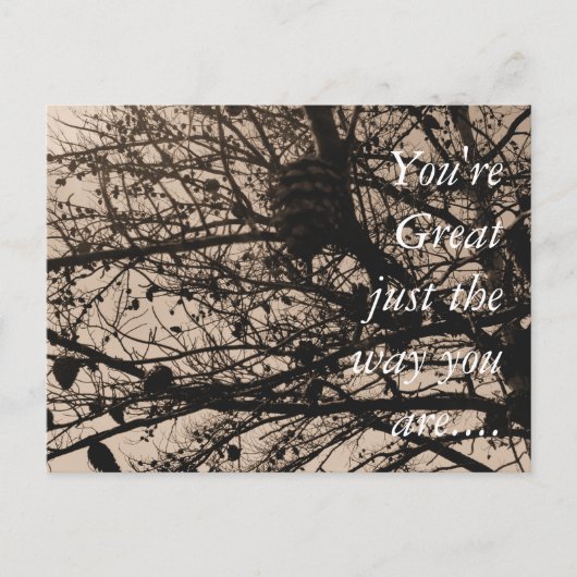 Individuelle Postkartenfotografie Postkarte (Vorderseite)