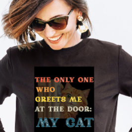 Individuelle Retro-Liebe für Haustiere Tri-Blend Shirt