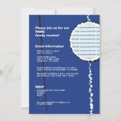 Individuelle Retro-Wiedersehen-Einladung Einladung (Rückseite)