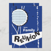 Individuelle Retro-Wiedersehen-Einladung Einladung (Vorne/Hinten)