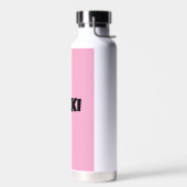 INDIVIDUELLE ROSA WASSERFLASCHE TRINKFLASCHE (Links)