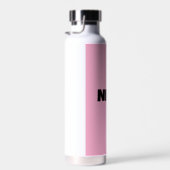 INDIVIDUELLE ROSA WASSERFLASCHE TRINKFLASCHE (Rechts)