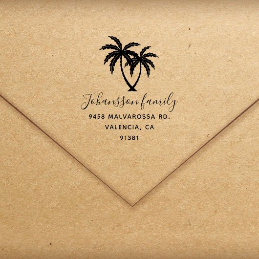 Individuelle Rücksendeadresse für Ihre moderne Str Permastempel