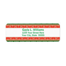 Individuelle Rücksendeadresse für Rot und Grün