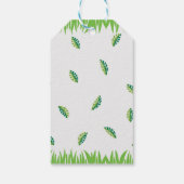 Individuelle Safari Geburtstagsparty Geschenkanhänger (Rückseite)