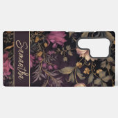 Individuelle Samsung Handy-Gehäuse mit Blume-Muste Samsung Galaxy Hülle (Rückseite (Horizontal))