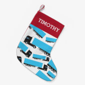 Individuelle Sattelanhänger Kleiner Weihnachtsstrumpf (Vorderansicht (hängend))