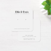 Individuelle Schmuckkarte in sauberem, modernem De (Schreibtisch)