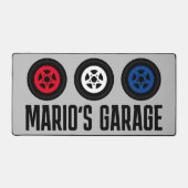 Individuelle Schreibtischmatte für Garage oder men (Vorderseite)