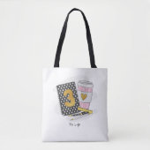 Individuelle Schwarz-Dritte-Klasse-Lehrer-Bewertun Tasche (Vorderseite)