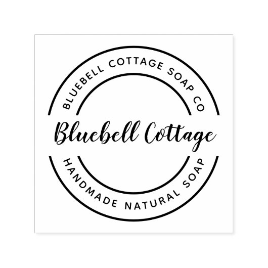 Individuelle Soap Business Self-Inking Briefmarke Permastempel (Design)