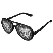 Individuelle Sonnenbrille im Party OUTTA (Schrägansicht)